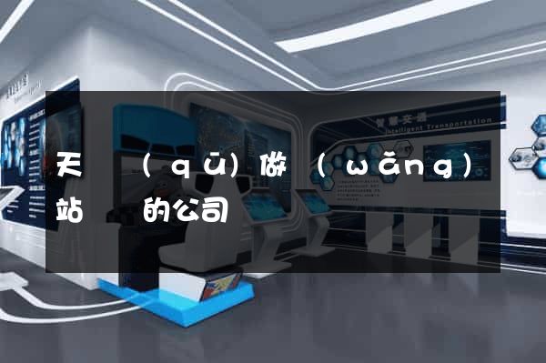 天寧區(qū)做網(wǎng)站設計的公司