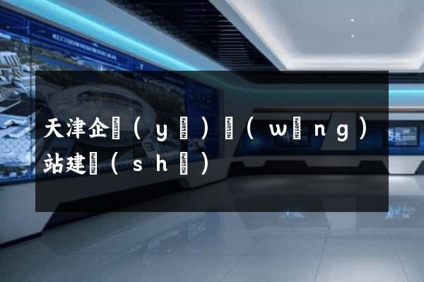 天津企業(yè)網(wǎng)站建設(shè)