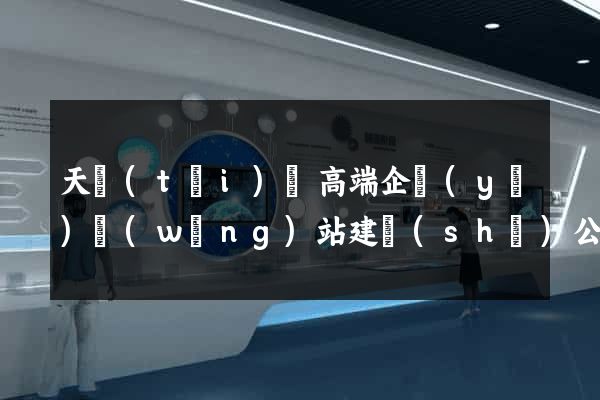 天臺(tái)縣高端企業(yè)網(wǎng)站建設(shè)公司