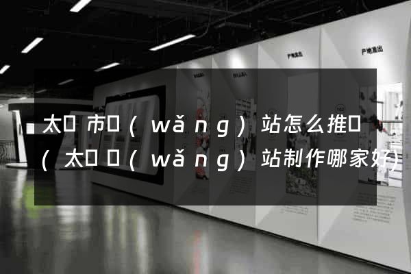 太倉市網(wǎng)站怎么推廣(太倉網(wǎng)站制作哪家好)