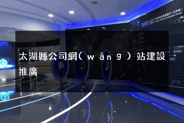 太湖縣公司網(wǎng)站建設推廣