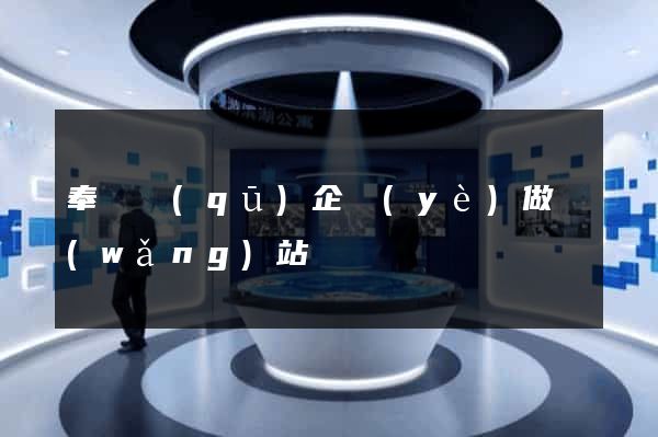 奉賢區(qū)企業(yè)做網(wǎng)站