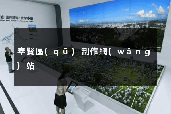 奉賢區(qū)制作網(wǎng)站