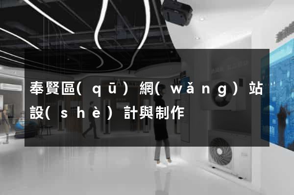 奉賢區(qū)網(wǎng)站設(shè)計與制作