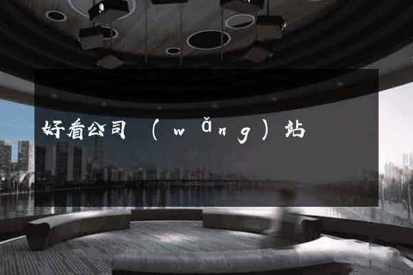 好看公司網(wǎng)站