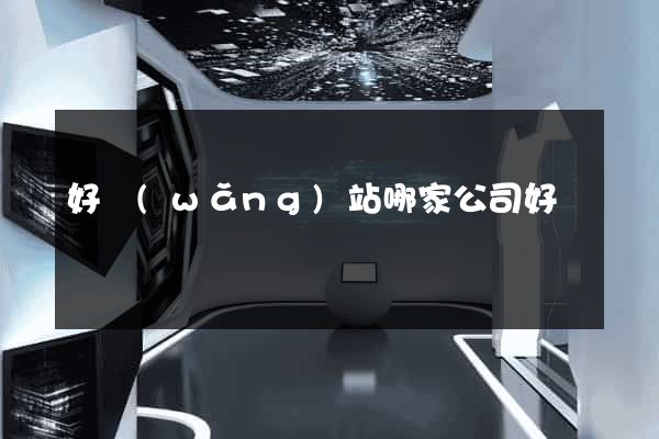 好網(wǎng)站哪家公司好