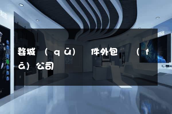 婺城區(qū)軟件外包開發(fā)公司
