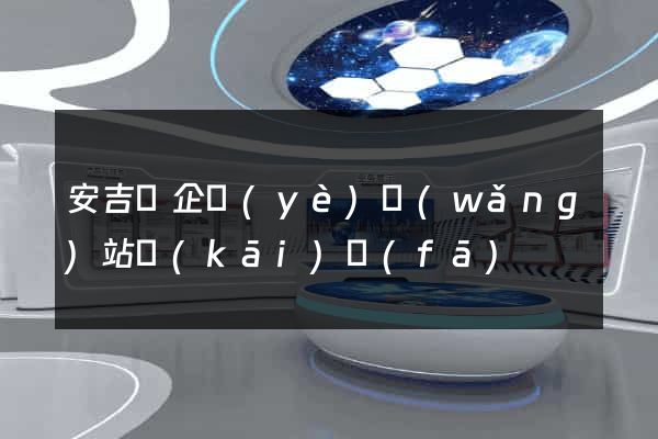 安吉縣企業(yè)網(wǎng)站開(kāi)發(fā)