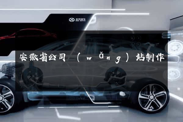 安徽省公司網(wǎng)站制作