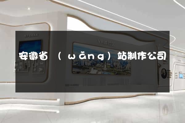 安徽省網(wǎng)站制作公司