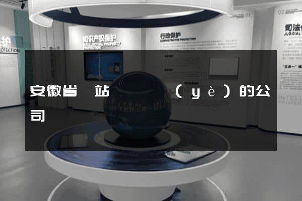 安徽省網站設計專業(yè)的公司