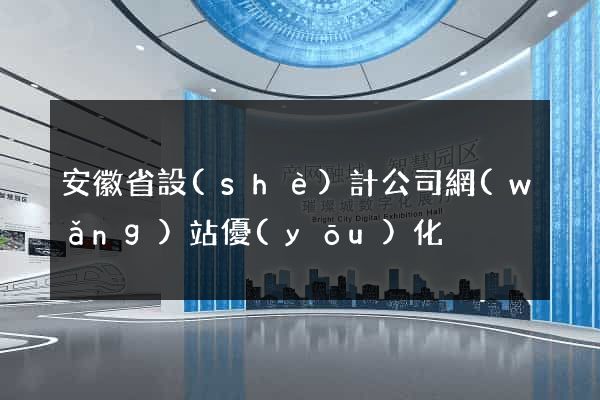安徽省設(shè)計公司網(wǎng)站優(yōu)化