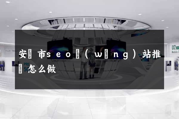 安慶市seo網(wǎng)站推廣怎么做
