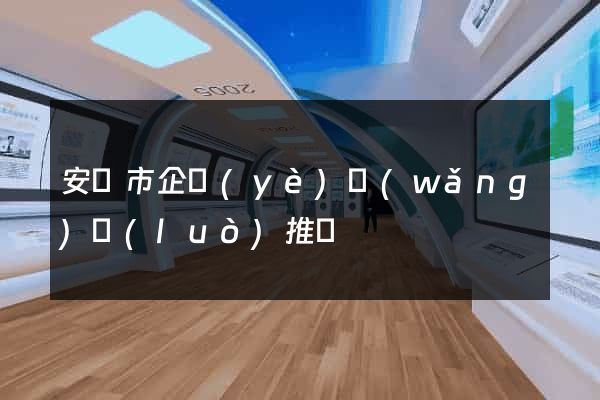 安慶市企業(yè)網(wǎng)絡(luò)推廣