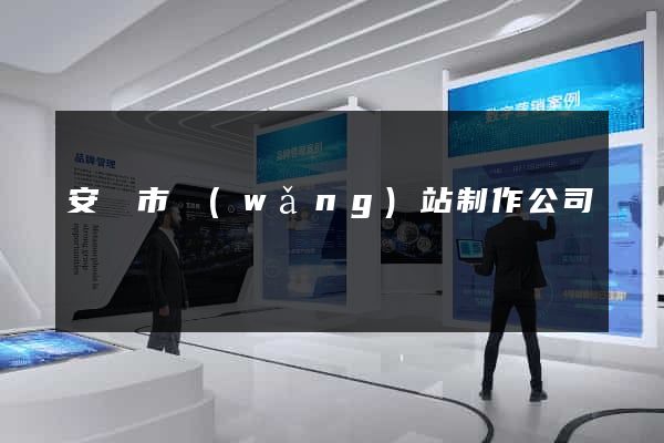 安慶市網(wǎng)站制作公司