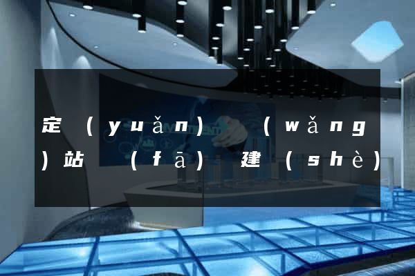 定遠(yuǎn)縣網(wǎng)站開發(fā)與建設(shè)