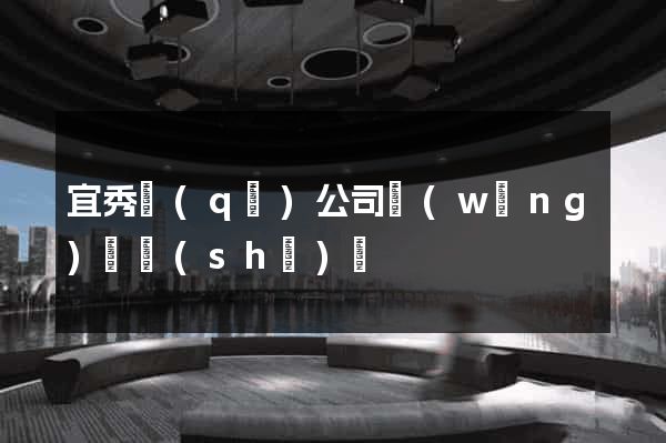 宜秀區(qū)公司網(wǎng)頁設(shè)計