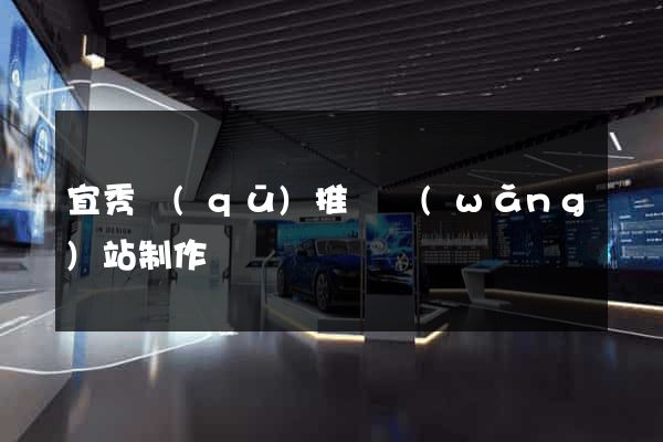 宜秀區(qū)推廣網(wǎng)站制作