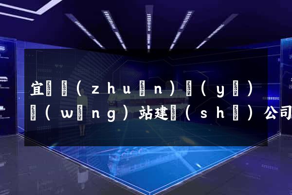 宜興專(zhuān)業(yè)網(wǎng)站建設(shè)公司