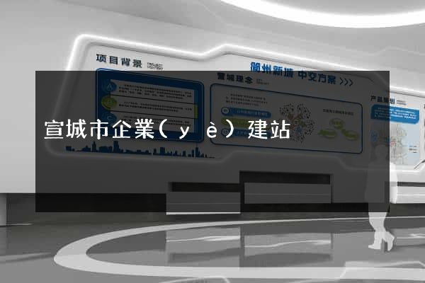 宣城市企業(yè)建站