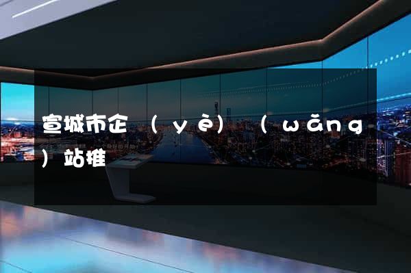 宣城市企業(yè)網(wǎng)站推廣
