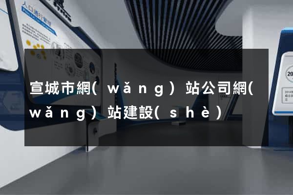 宣城市網(wǎng)站公司網(wǎng)站建設(shè)