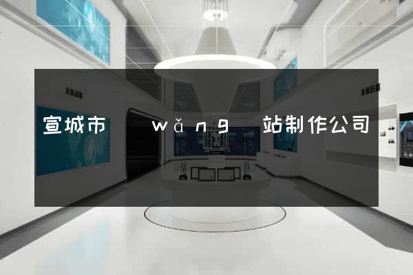 宣城市網(wǎng)站制作公司