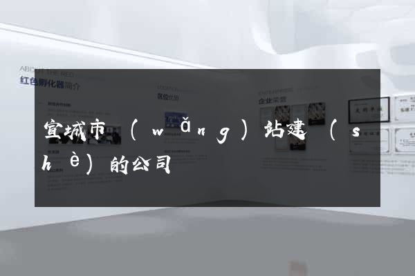 宣城市網(wǎng)站建設(shè)的公司