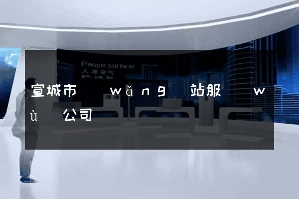 宣城市網(wǎng)站服務(wù)公司