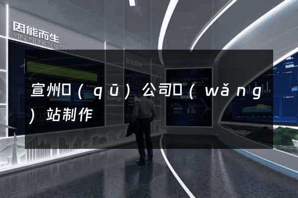 宣州區(qū)公司網(wǎng)站制作