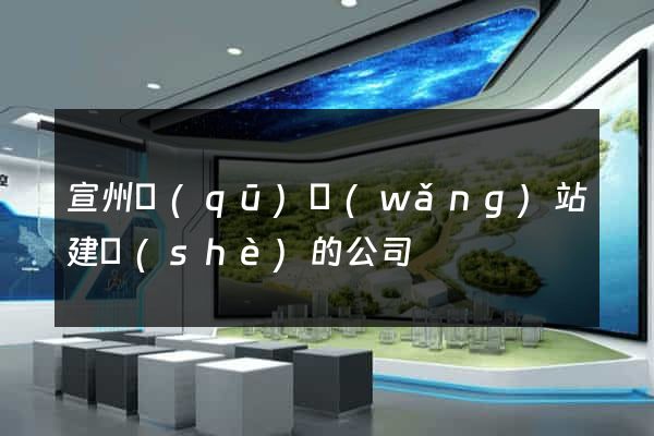 宣州區(qū)網(wǎng)站建設(shè)的公司