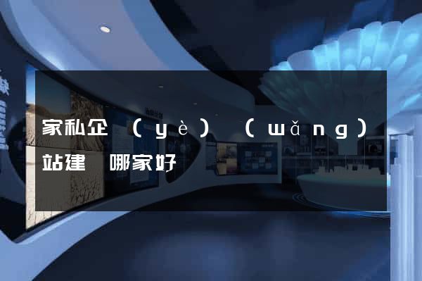 家私企業(yè)網(wǎng)站建設哪家好