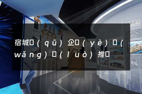 宿城區(qū)企業(yè)網(wǎng)絡(luò)推廣