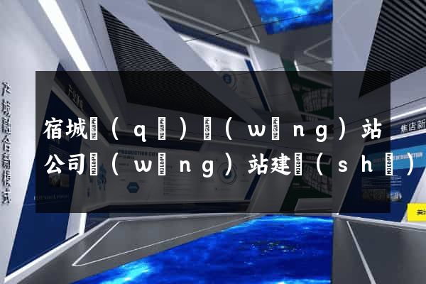 宿城區(qū)網(wǎng)站公司網(wǎng)站建設(shè)