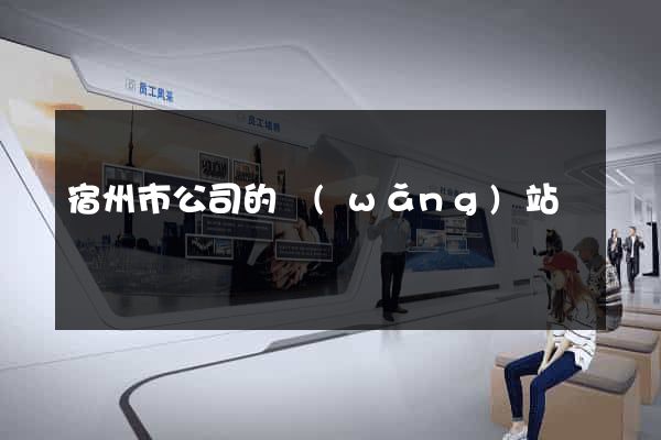 宿州市公司的網(wǎng)站