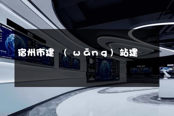 宿州市建網(wǎng)站建設