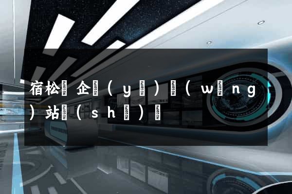 宿松縣企業(yè)網(wǎng)站設(shè)計