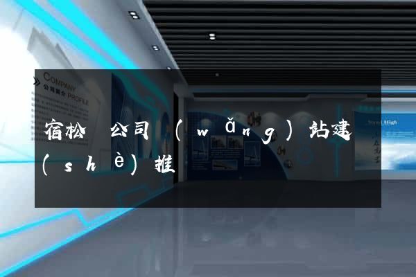 宿松縣公司網(wǎng)站建設(shè)推廣