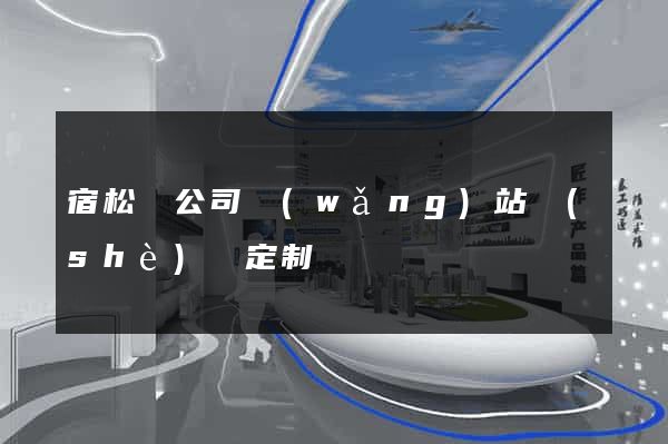 宿松縣公司網(wǎng)站設(shè)計定制