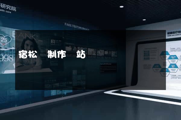 宿松縣制作網站
