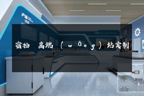宿松縣高端網(wǎng)站定制