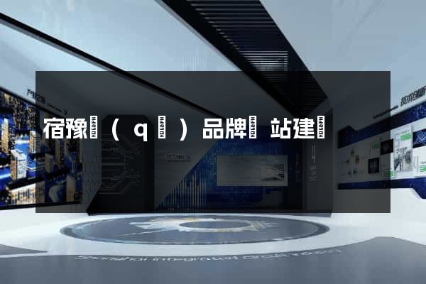 宿豫區(qū)品牌網站建設