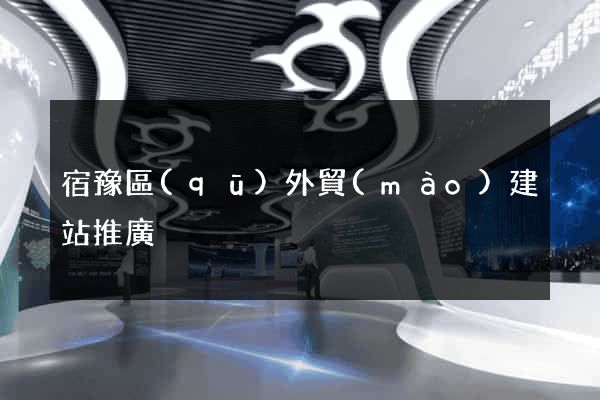 宿豫區(qū)外貿(mào)建站推廣