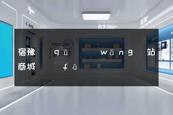 宿豫區(qū)網(wǎng)站商城開發(fā)