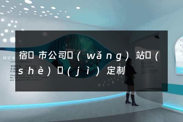 宿遷市公司網(wǎng)站設(shè)計(jì)定制