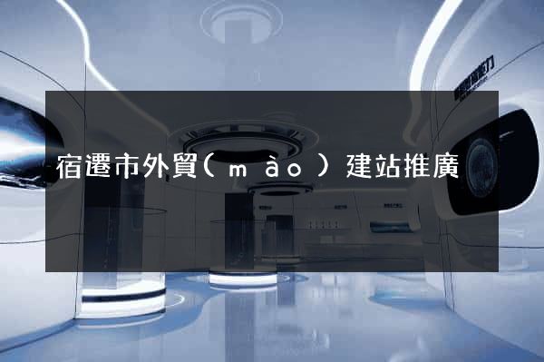 宿遷市外貿(mào)建站推廣