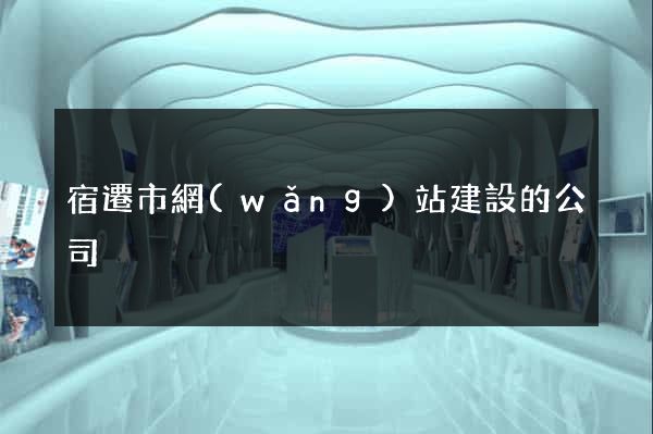 宿遷市網(wǎng)站建設的公司