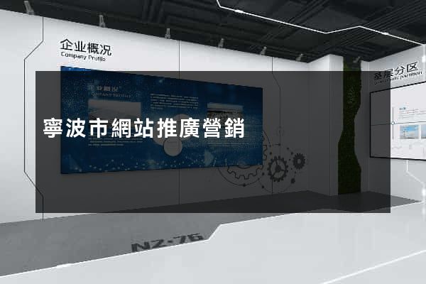 寧波市網站推廣營銷
