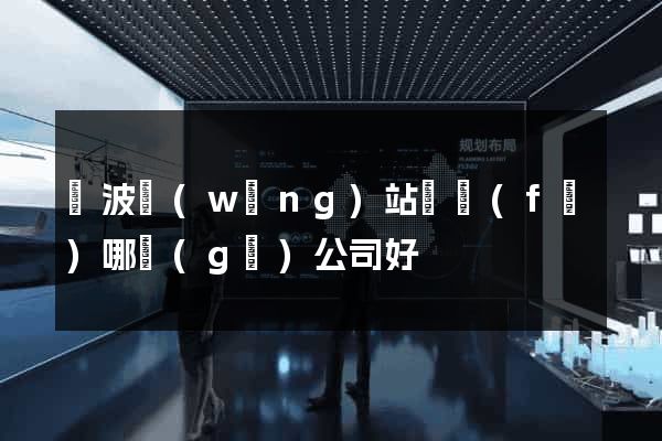 寧波網(wǎng)站開發(fā)哪個(gè)公司好