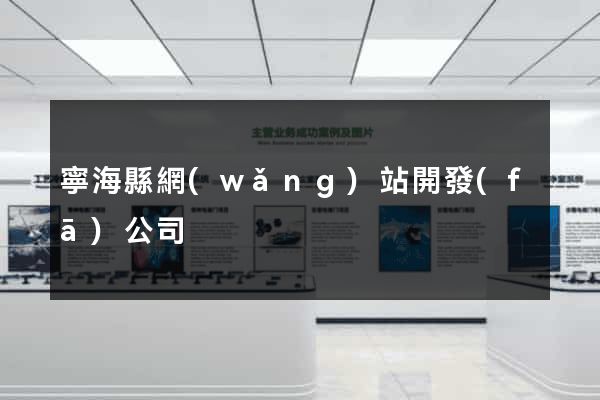寧海縣網(wǎng)站開發(fā)公司